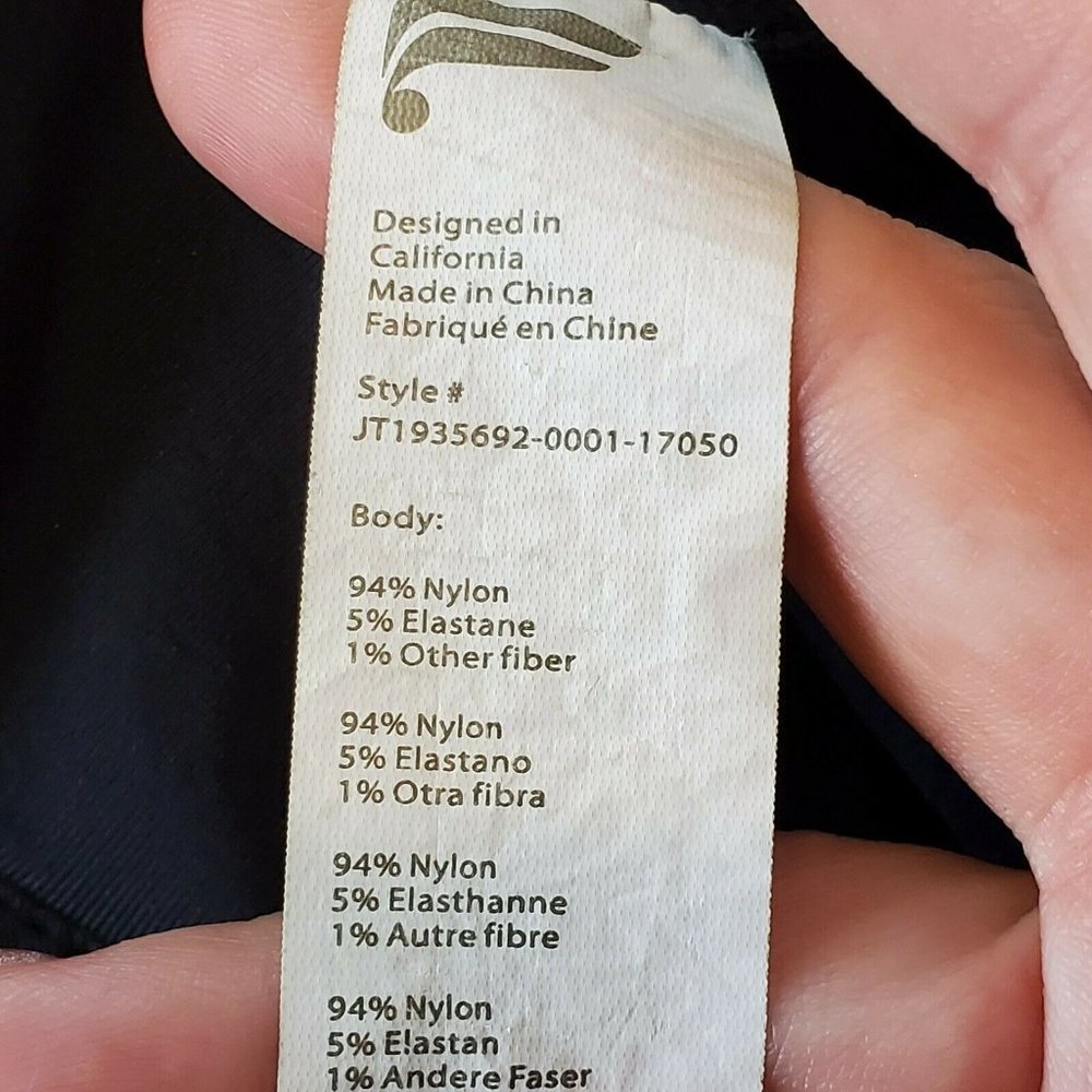 Fabletics Workout Athletic Fitted Jacket‎ Black T… - image 6